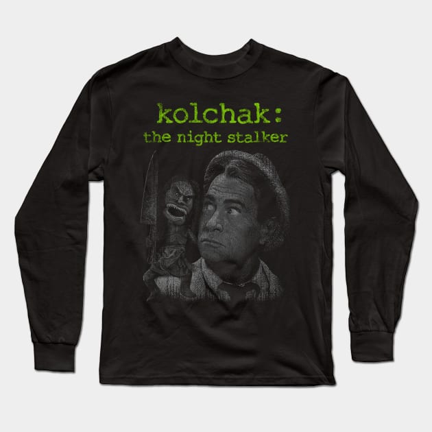 Kolchak and Trilogy of Terror Zuni Doll by HomeStudio Long Sleeve T-Shirt by HomeStudio